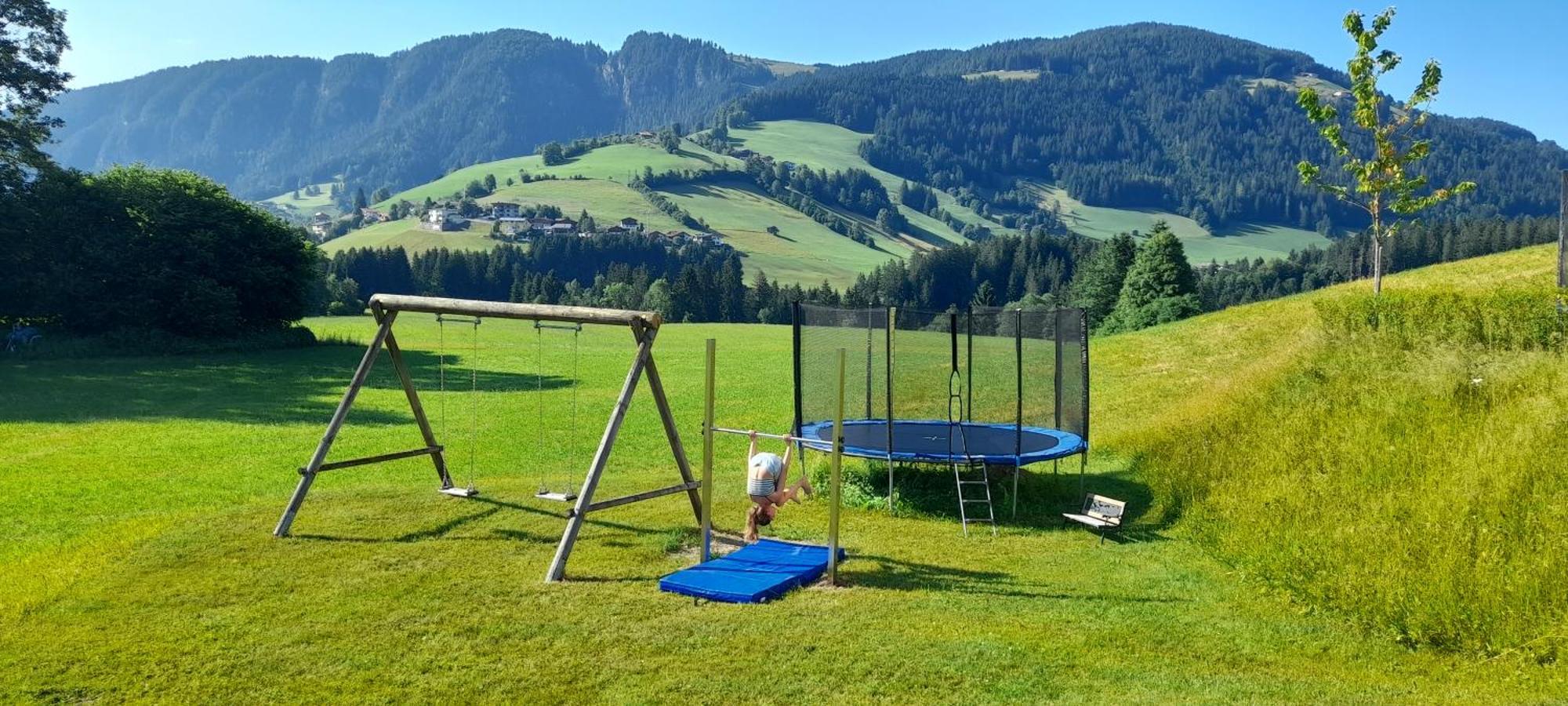 Appartements Alpenschloessl Oberau Exteriör bild