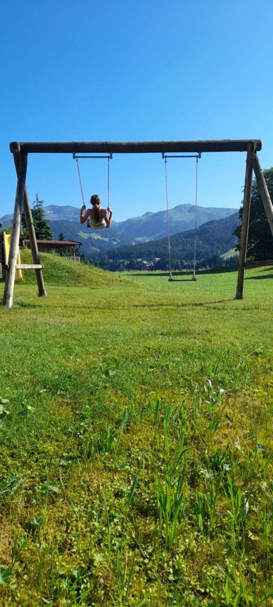 Appartements Alpenschloessl Oberau Exteriör bild